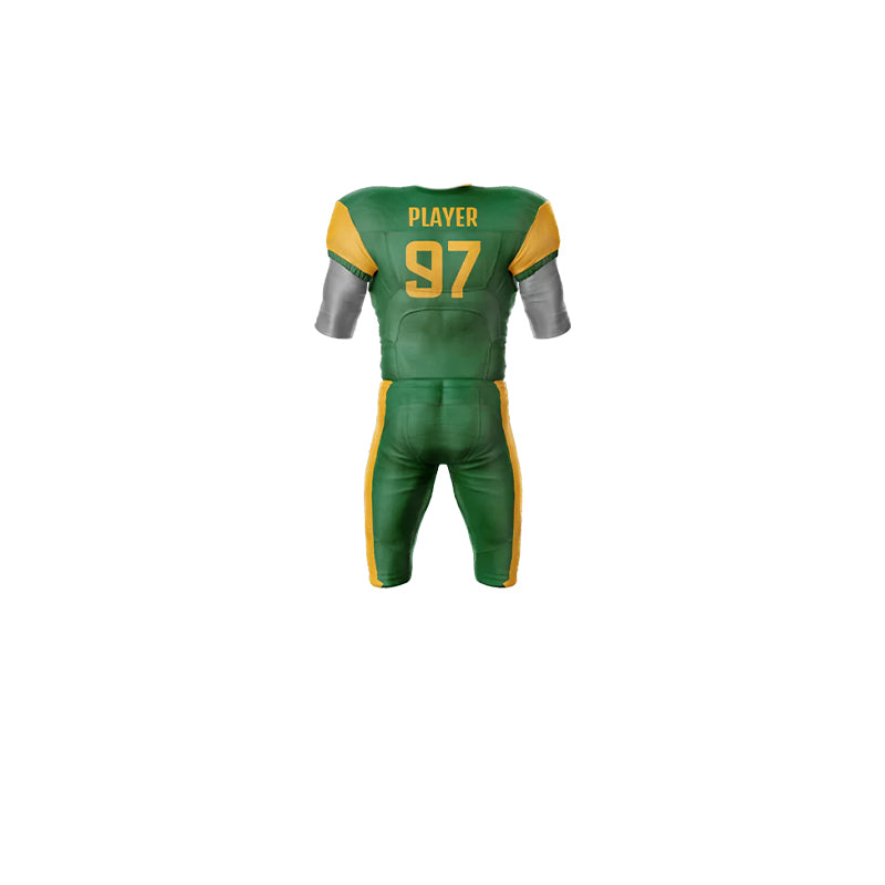 Image of Top Quality American Youth Football Uniform For Training Wear High Quality Machine Stitched American Football Uniform