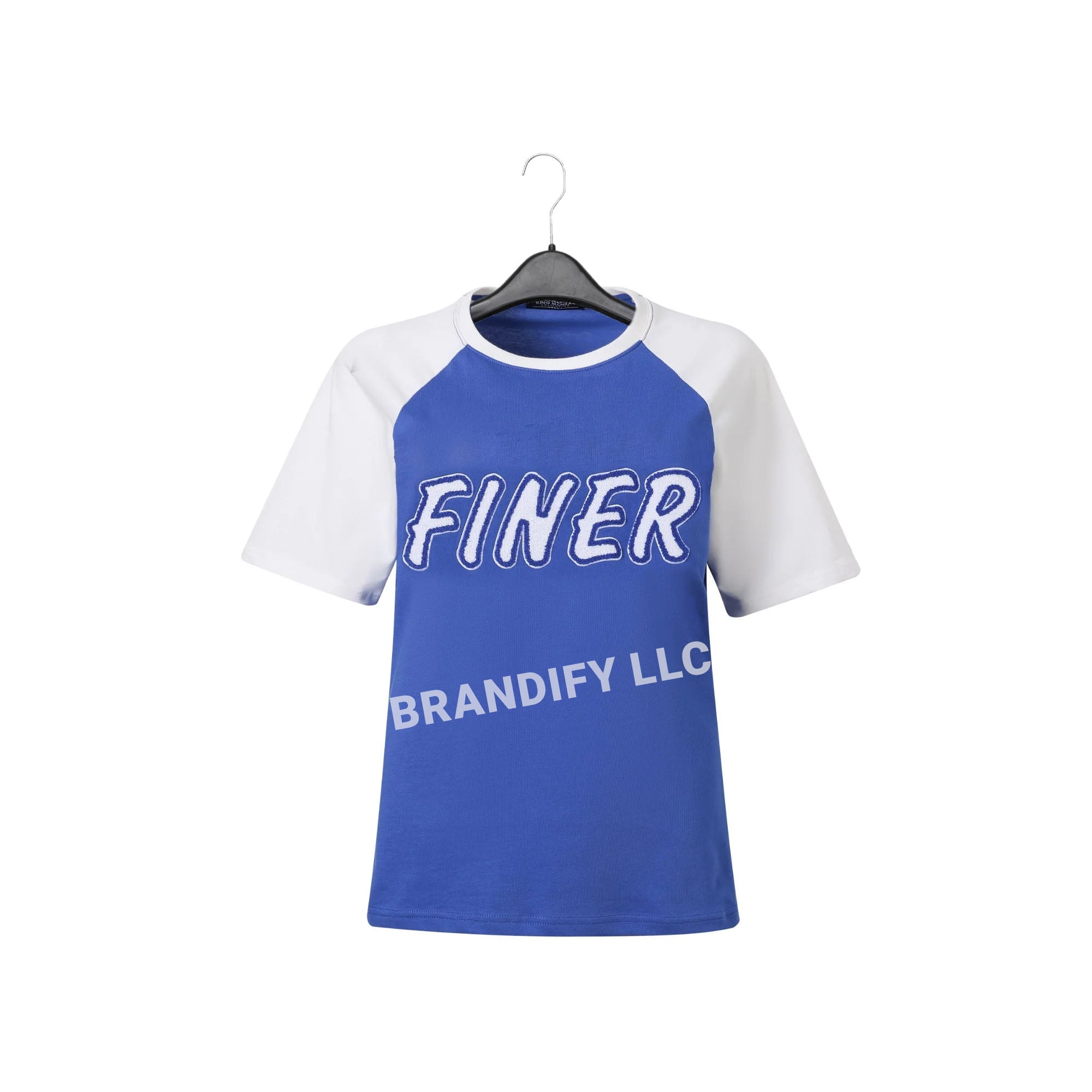 Image of Chenille Royal Finer Premium Shirt – Zeta Phi Beta Finer Womanhood Tee | Greek Sorority Apparel | Zeta Gear | D9 Fashion