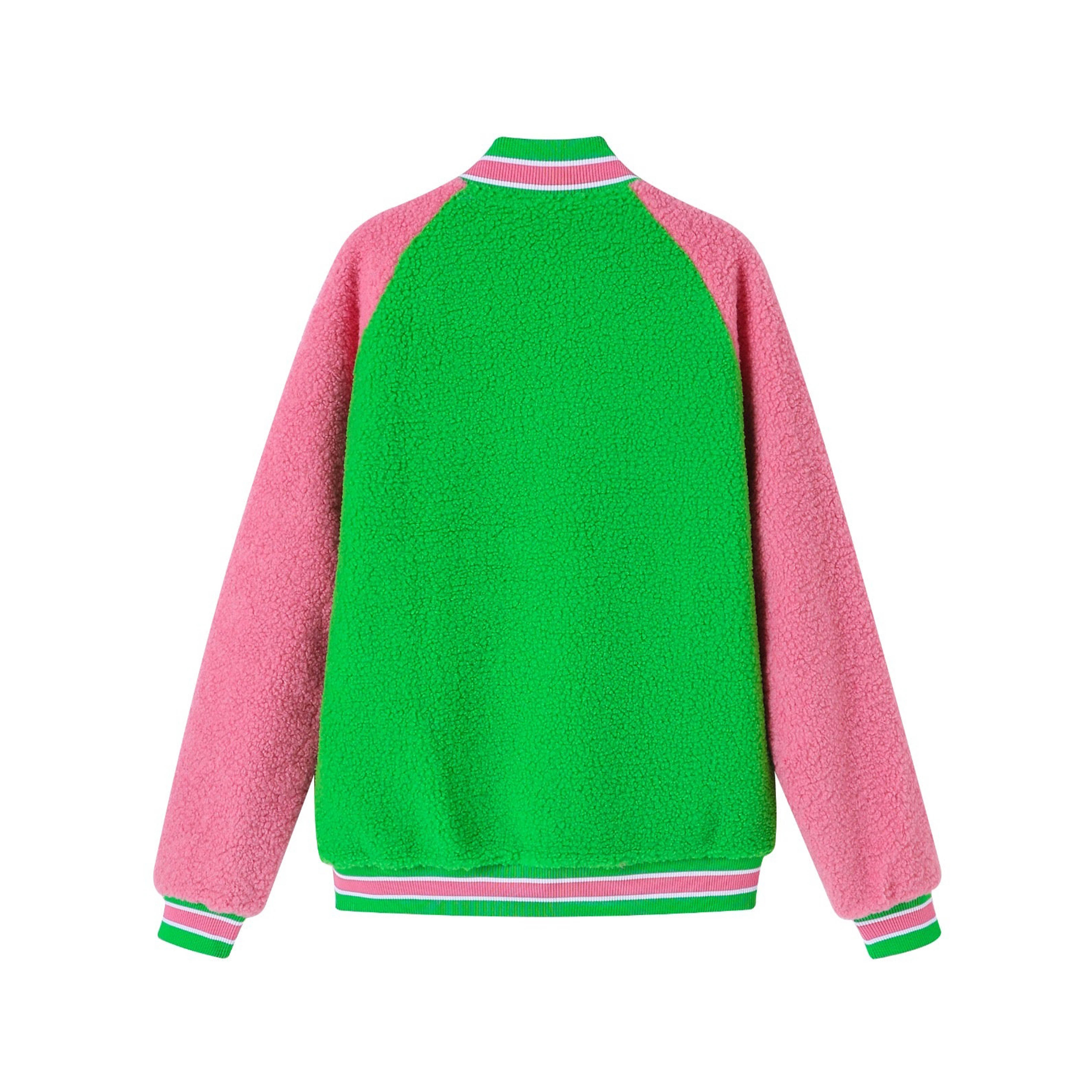 Image of AKA Reversible Sherpa Bomber Jacket